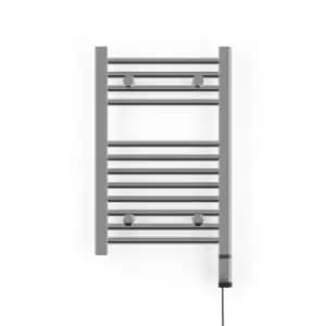 Terma Leo Chrome Electrical Towel Rail with ONE D Element - 600X400 120W