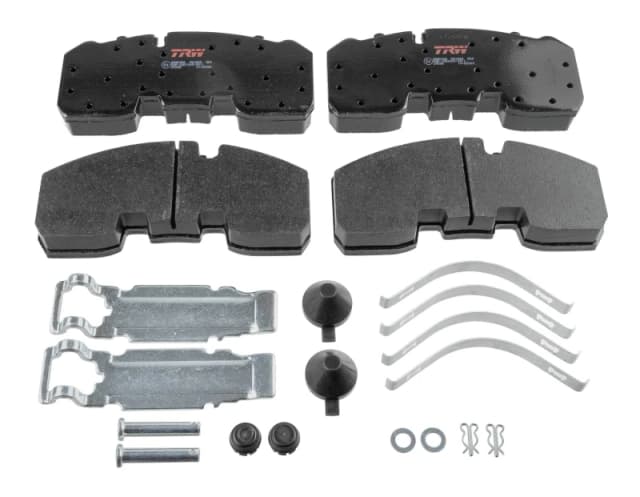 TRW GDB5092 Brake pad set prepared for wear warning indicator Brake Pad Set,disc brake (402)