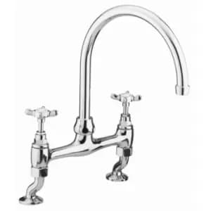 Bristan 1901 Kitchen Sink Mixer Tap Deck Mounted N DSM C - 891654