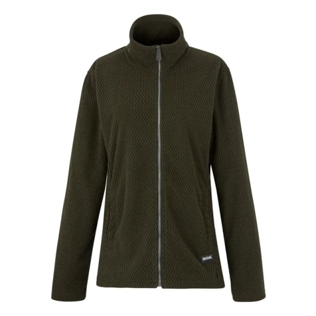 Womens full-zip fleece Regatta Heidy Vert Female 48