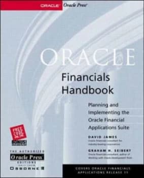 Oracle Financials Handbook by David James and Graham H Seibert Paperback