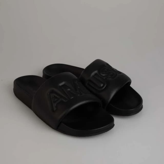 Ambush Quilted Sliders - Black 11