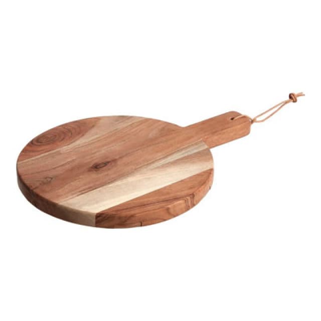 Premier Housewares Socorro Extra Small Round Acacia Wood Board Natural