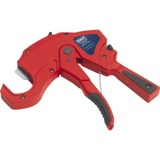 Loops Die-Cast Plastic Pipe Cutter - 6mm to 42mm Capacity - Ratchet Cutting Action Multi