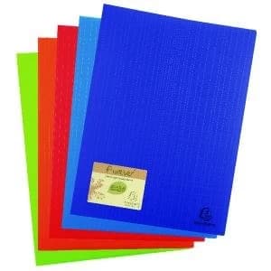 Exacompta Forever Display Book 50 Pocket Assorted Pack of 8 885570E