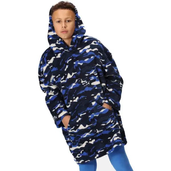 Regatta Boys Cosy Borg Fleece Poncho 3-4 Years - Chest 55-57cm (Height 98-104cm)