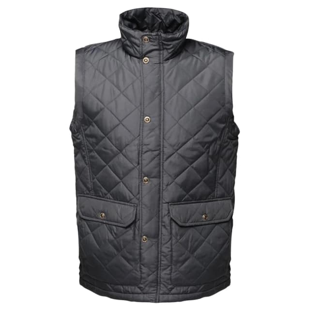 Regatta Professional Mens Quilted Body Warmer in Navy Size: XS Navy Male XS