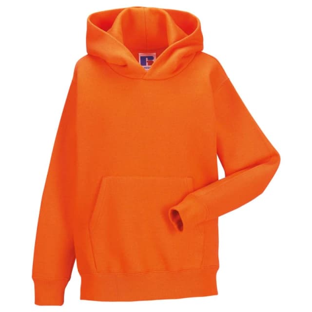 Jerzees Schoolwear Jerzees Schoolgear Hooded Sweatshirt in Orange Size: 3-4 Years Orange Unisex 3-4 Years
