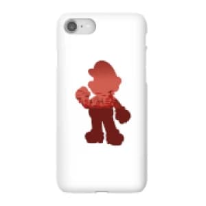 Nintendo Super Mario Mario Silhouette Phone Case - iPhone 8 - Snap Case - Gloss