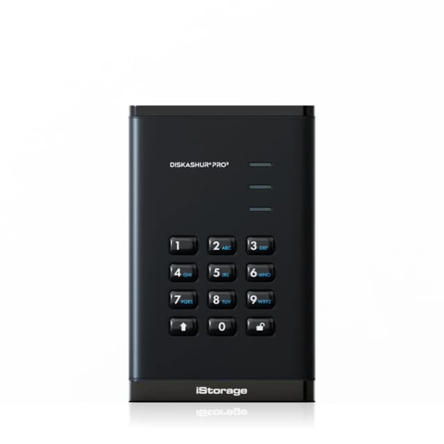 iStorage iStorage diskAshur PRO3 SSD 256-bit 2TB FIPS 140-3 Level 3 IS-DAP3-256-SSD-2000-F