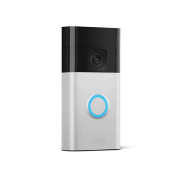 Ring Video Doorbell + Chime MTK Smart Doorbell - Nickel