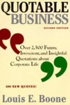 Quotable business by Louis E Boone