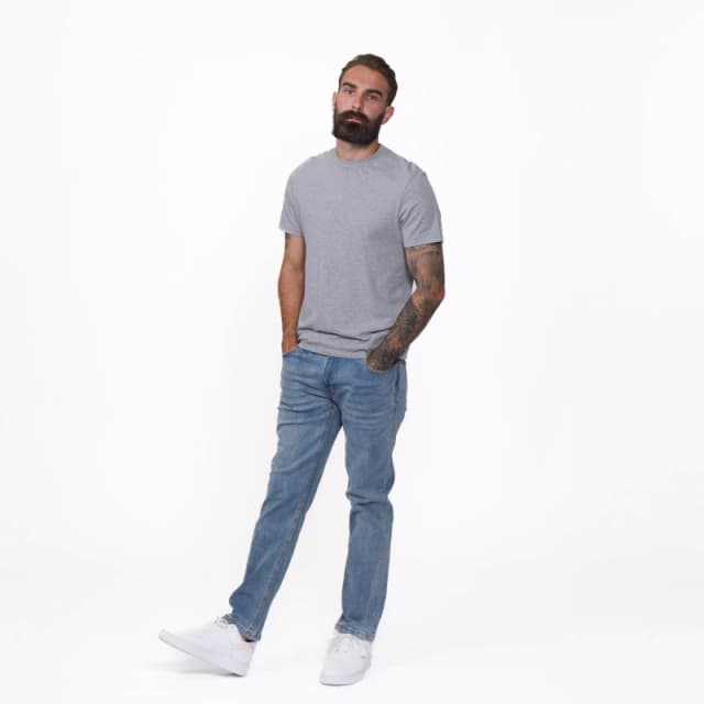 Firetrap Firetrap Rom Straight Leg Jeans Mens Reg Light Wash male 30W S