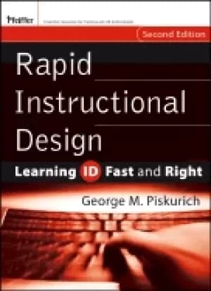 rapid instructional design learning id fast and right
