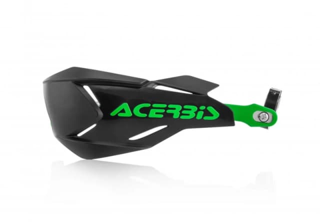 0022397.325 - Acerbis X-Factory Hand Guards - Black/ Green 0022397.325