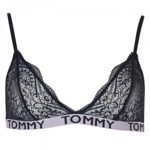 Tommy Bodywear Lace Triangle Bra - NAVY BLAZERCHS