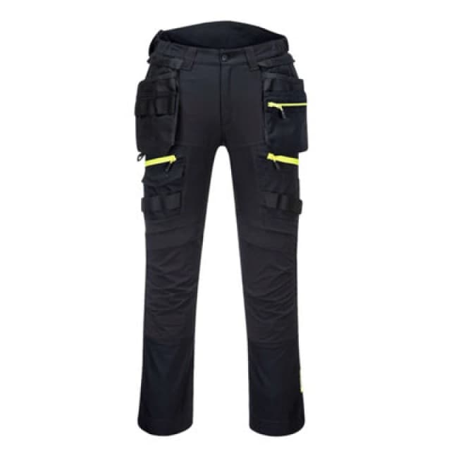 Portwest DX4 Holster Trousers DX440BKR26 Colour: Black