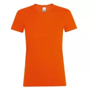 SOLS Womens/Ladies Regent Short Sleeve T-Shirt (XL) (Orange)