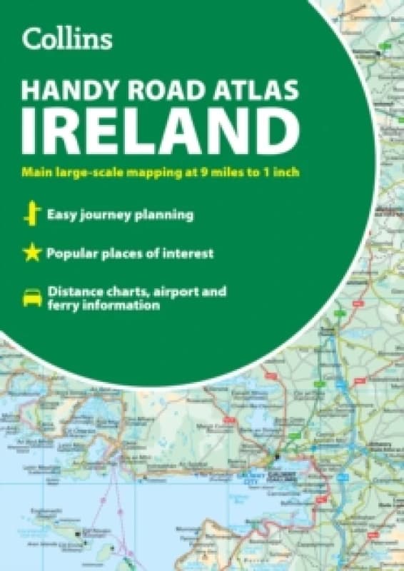 Collins Handy Road Atlas Ireland. Paperback. By Collins Maps Books