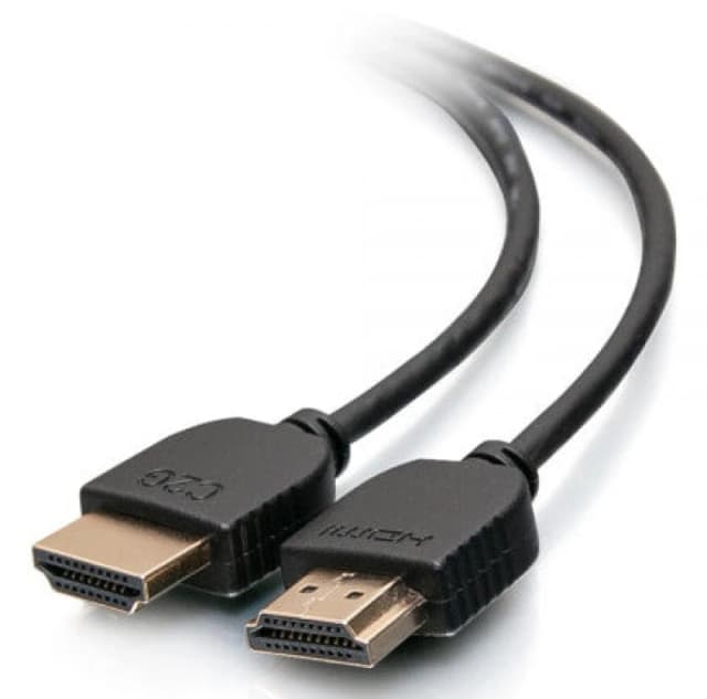 C2G 10ft HDMI Cable with Low Profile Connectors - Flexible - Std Speed