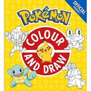 The Official Pokemon Colour and Draw Paperback / softback 2018