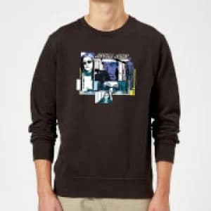 Marvel Knights Jessica Jones Comic Panels Sweatshirt - Black