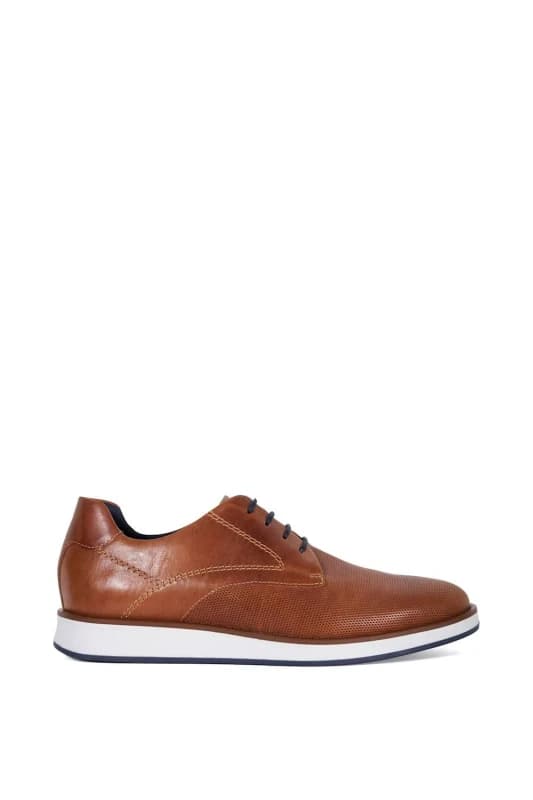 Dune London Dune London Men 'Beko' Leather Derbies in Tan Size: 10 Tan 10 Male 5050808347741