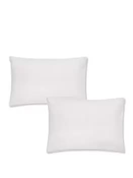 Bianca Fine Linens Organic Cotton 200 Thread Count Pillowcase Pair In Silver