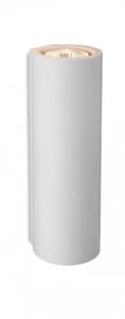 2 Light Plaster Indoor Wall Light White, GU10