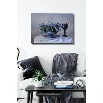 Kanvas Tablo (50 x 70) - 257 Multicolor Decorative Canvas Painting