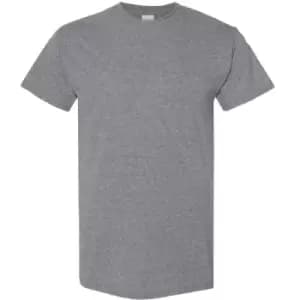 Gildan Mens Heavy Cotton Short Sleeve T-Shirt (L) (Graphite Heather)