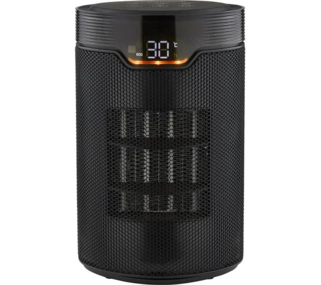 Morphy Richards HeatFlux 1500 W Hot & Cool Ceramic Fan Heater - Black 5056765401960