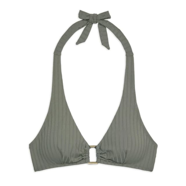 Chelsea Peers Womens Plunge Bikini Rib female 8 (XS)