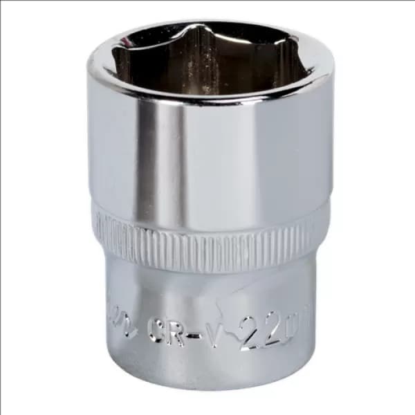 Genuine SEALEY SP1222 WallDrive® Socket 22mm 1/2Sq Drive Fully Polished