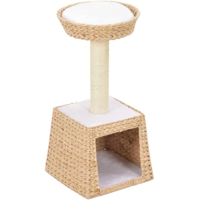 vidaXL Cat Tree with Sisal Scratching Post Seagrass Kitty Play Centre Tower