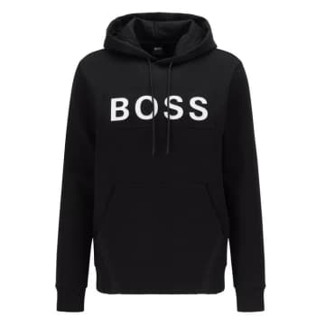 Hugo Boss Athleisure Soody 1 Pullover Hoodie Black Size XL Men
