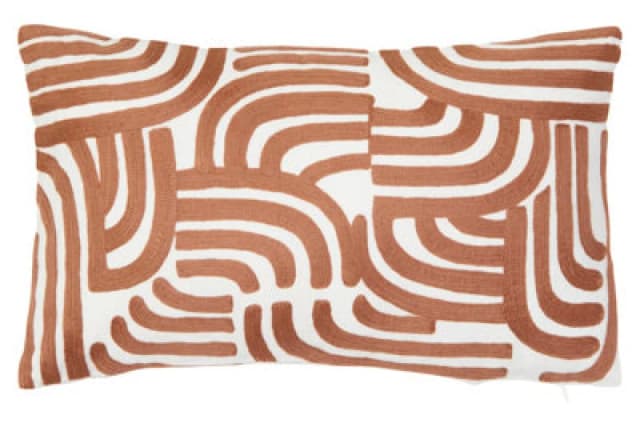 Orsina Bosie Ozella Natural And Terracotta Cushion