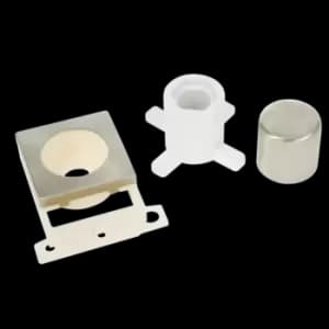 Click Scolmore MiniGrid Dimmer Module Mounting Kit Satin Chrome - MD150SC