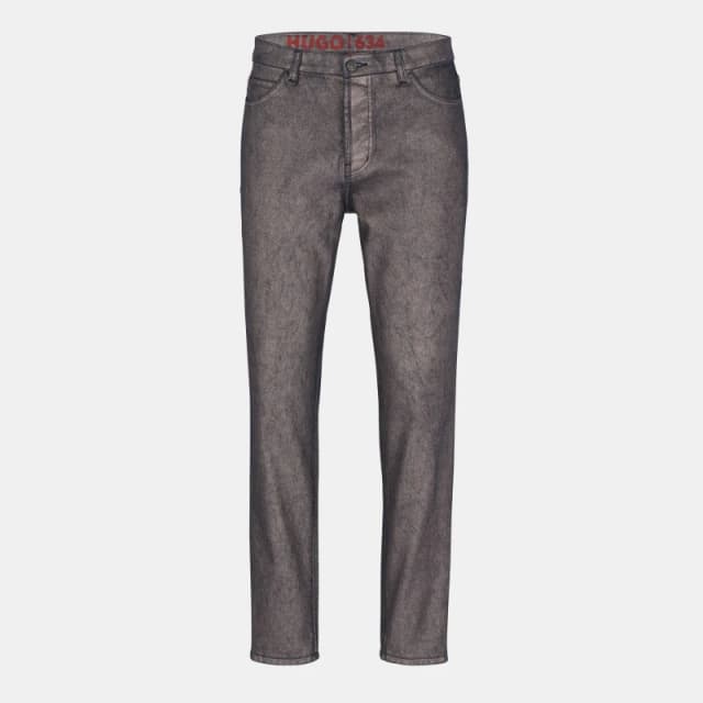 Hugo Tapered Fit Slim Jeans Gry 960 male 31W R