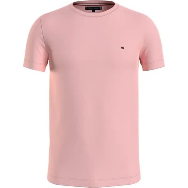 Tommy Hilfiger Stretch Slim Fit T-Shirt - Pink L