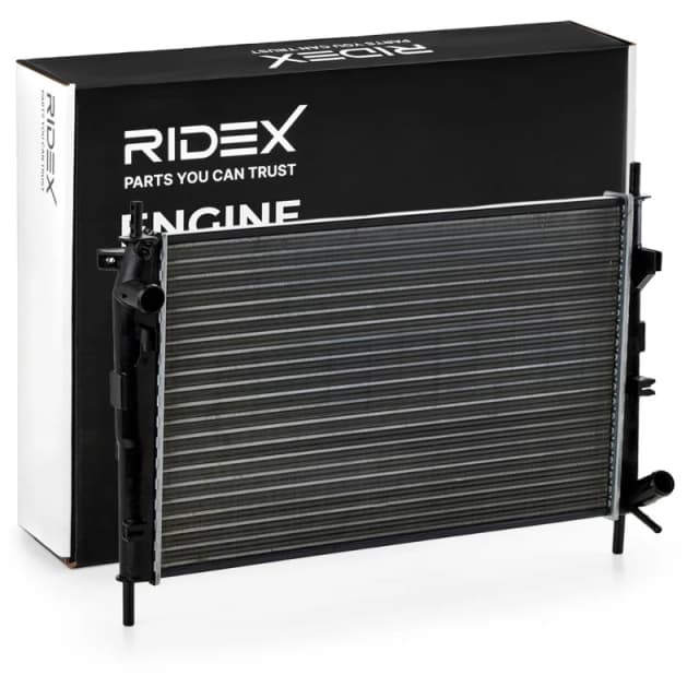 AKS DASIS 091610N Engine radiator Aluminium, Brazed cooling fins Radiator,engine cooling (470)