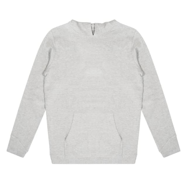 AWDis Mens Logie Corcovado Hoodie in Grey Size: XS Grey Male XS