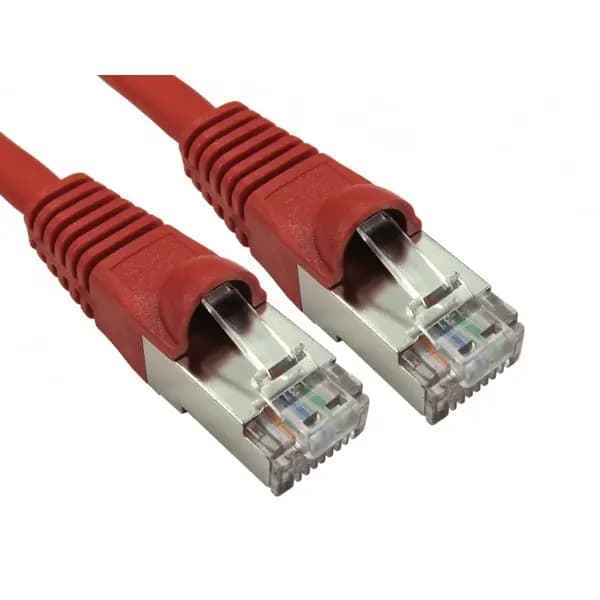 Cables Direct 1.5m CAT6A Patch Cable (Red)