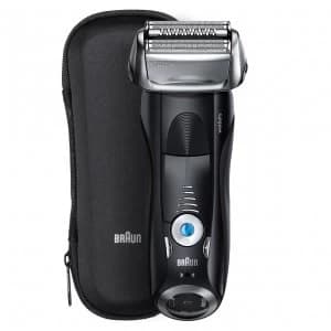 Braun Series 7 7840s Wet & Dry Mens Electric Foil Shaver Black without Clean Renew cartridge