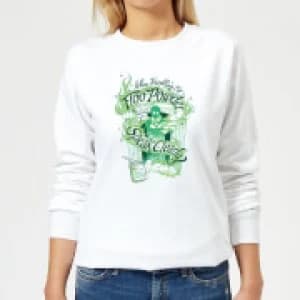 Harry Potter Floo Powder Womens Sweatshirt - White - 3XL