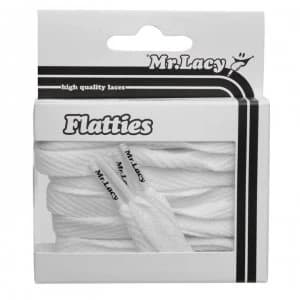 Mr Lacy Flatties - White