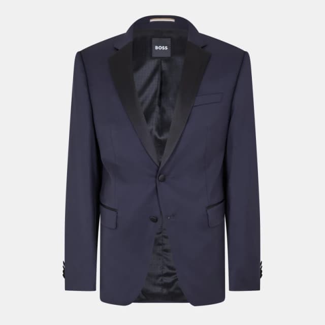 Boss Tuxedo Jacket Dark Blue male 34 (44)