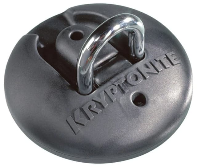 Kryptonite Stronghold Ground Anchor - Sold Secure Diamond Black / Yellow