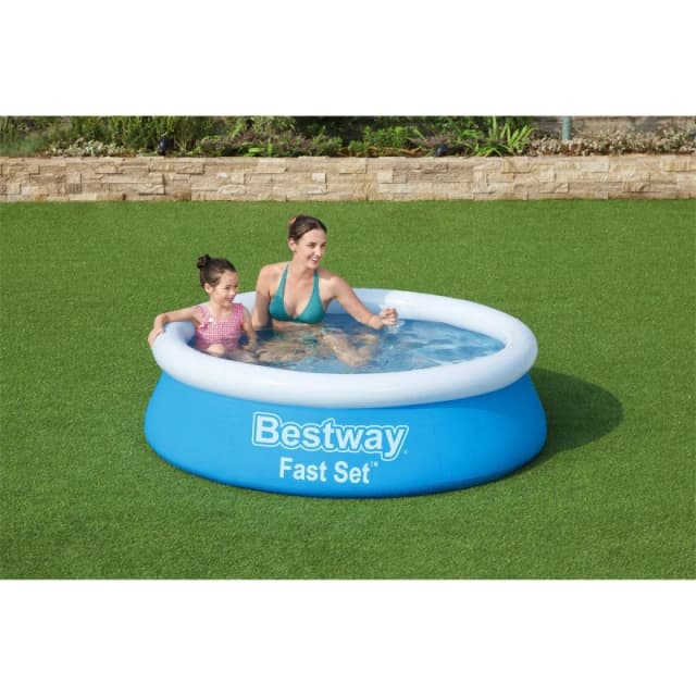 Bestway Fast Set Inflatable Pool - 6ft - Multi Multi One Size
