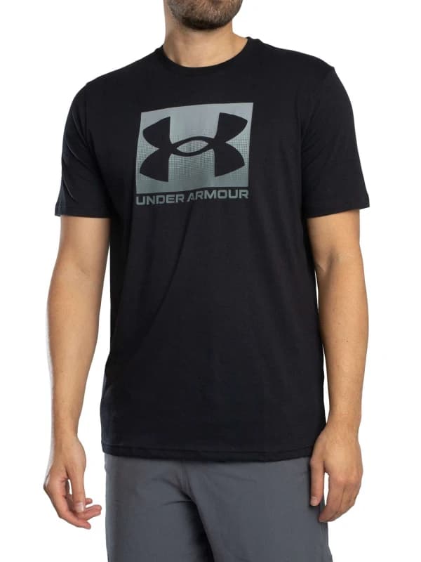 Under Armour Mens Boxed Sports Updated Short Sleeve T Shirt XXL - Chest 50-52' (127-132.1cm) Black 1386793-001-XXL